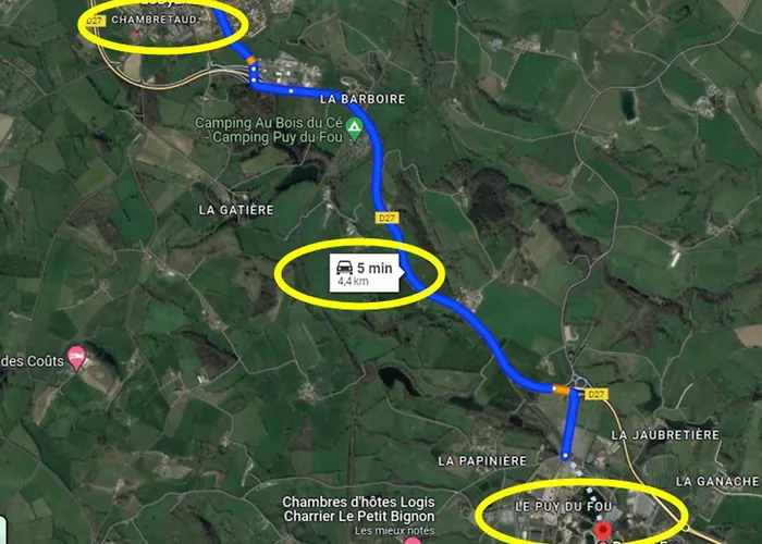 Дом отдыха Puydufou -5kms- La Seraphina, *